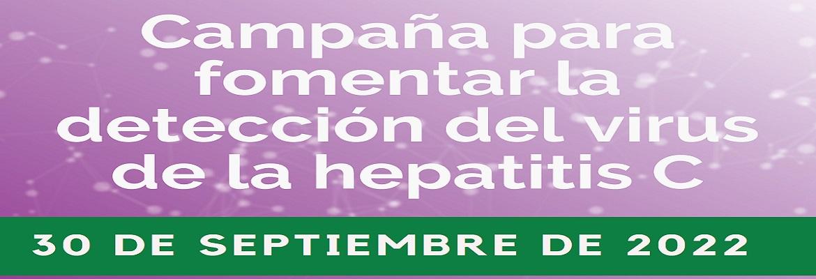 Campaña para fomentar la detección del virus de la hepatitis C